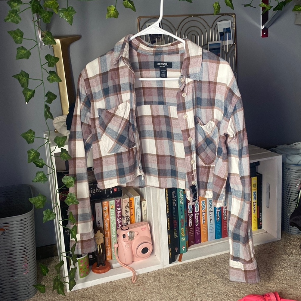 Cropped flannel